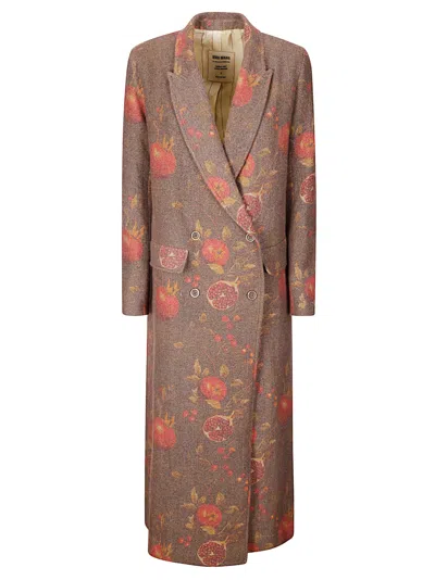 Uma Wang Camelot Coat In Multi