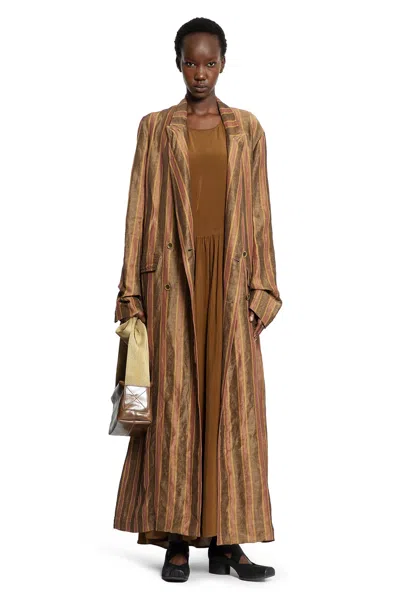 Uma Wang Camelot Coat In Multi