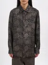 Uma Wang Camicia Tab In Viscosa E Cupro In Multi