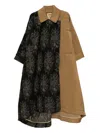 Uma Wang Canopy Coat In Brown