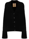 Uma Wang Textured-finish Cardigan