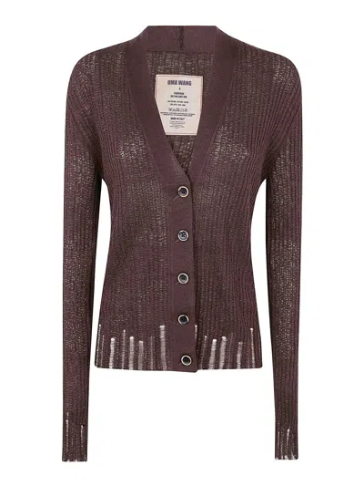 Uma Wang Cardigan In Brown