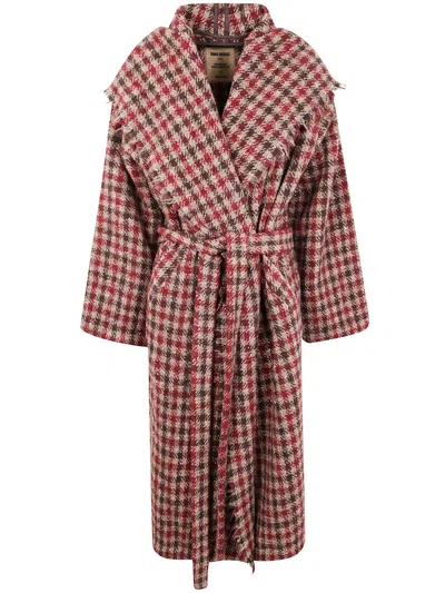 Uma Wang "cardigan" Coat In Neutral