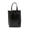 Uma Wang Carry A Handbag With Both Hands In Black