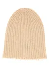 Uma Wang Soft Ribbed Texture Hat In Neutral