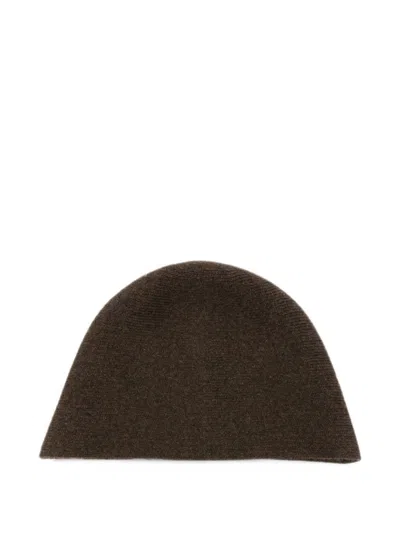 Uma Wang Cashmere Bucket Hat In Brown