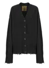 Uma Wang Cashmere Cardigan In Grey