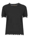 Uma Wang Sleeveless Cashmere Sweater Ripped Edges In Black
