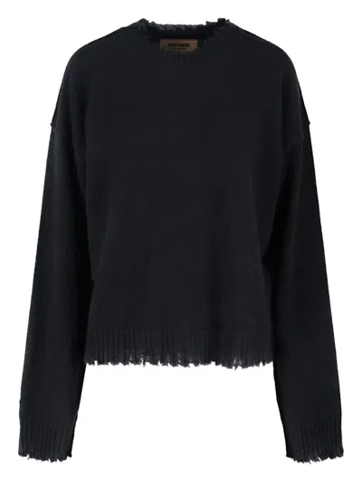 UMA WANG UMA WANG CASHMERE CREWNECK JUMPER