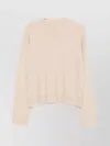 Uma Wang Beige Cashmere Sweater With Distressed Details In Neutral
