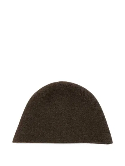 Uma Wang Cashmere Hat In Brown