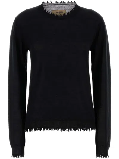 Uma Wang Cashmere Jumper In Black