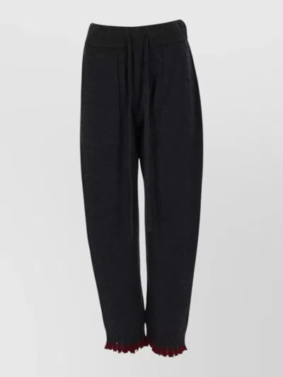 Uma Wang Cashmere Loungewear Top In Black