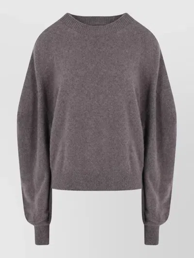 Uma Wang Cashmere Square-sleeve Jumper In Gray