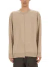 Uma Wang Man Sweater Beige Size L Cashmere In Beige