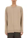 Uma Wang Man Sweater Beige Size L Cashmere In Beige