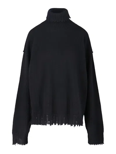Uma Wang Cashmere Sweater In Black