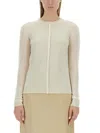 Uma Wang Vertical-seamed Cashmere Jumper In Neutral