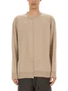 Uma Wang Man Sweater Beige Size L Cashmere In Neutrals