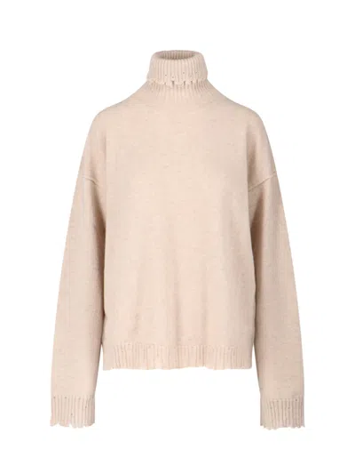 Uma Wang Cashmere Sweater In Neutral