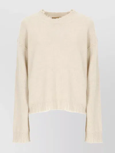 UMA WANG CASHMERE SWEATER WITH CREW NECK DESIGN