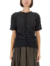 Uma Wang Short Short Sleeves Shirt In Black