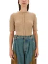 Uma Wang Cashmere T-shirt In Multi