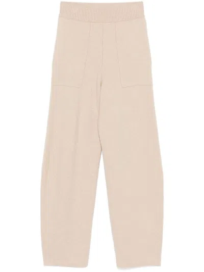 Uma Wang Cashmere Trousers In Neutrals