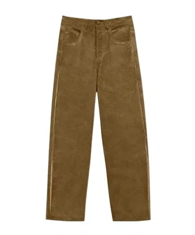 Uma Wang Casual Pants With Belt Loops In Brown