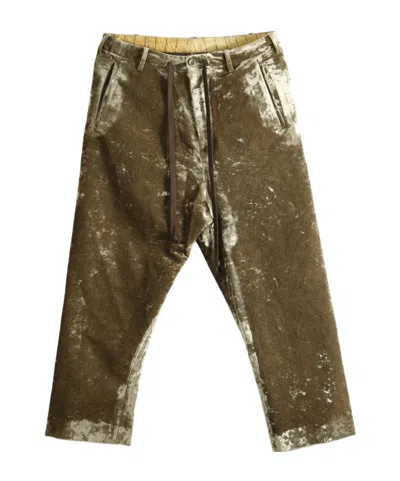 Uma Wang Casual Trousers With Belt Loops In Multi