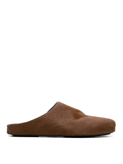 Uma Wang Fur Mules