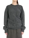 UMA WANG CHUNKY-KNIT JUMPER