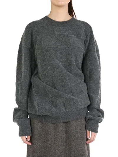 Uma Wang Chunky-knit Jumper In Black