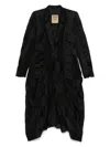 Uma Wang Long Sleeve Casual Jacket In Black