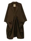 Uma Wang Cider Coat In Brown