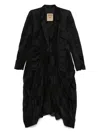 Uma Wang Long Sleeve Casual Jacket In Black