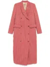 Uma Wang Cigna Coat In Red