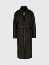 Uma Wang Coat  Woman Color Black In Black