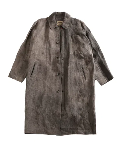 Uma Wang Cooly Coat In Brown