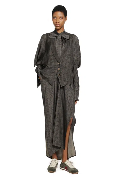 Uma Wang Corey Coat In Gray