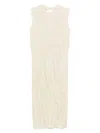 Uma Wang Cotton-blend Dress In White