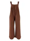 Uma Wang Jumpsuit Woman In Brown