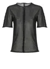 Uma Wang Short Sleeved Knitted Top