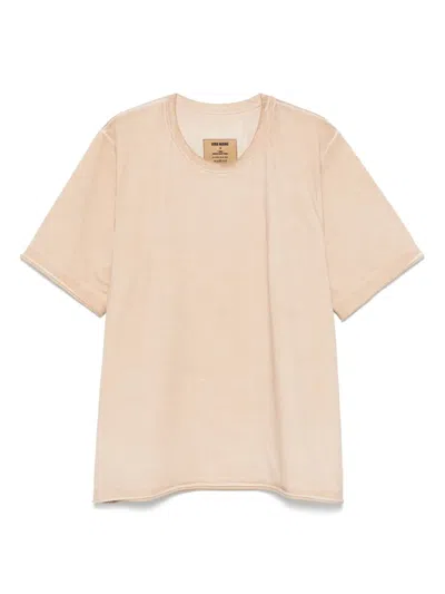Uma Wang Cotton T-shirt In Neutrals