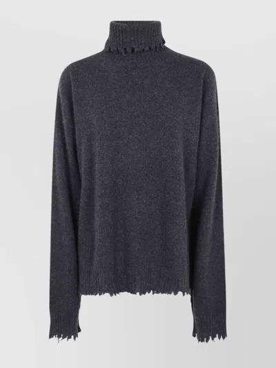 UMA WANG COZY TURTLENECK LONG SLEEVE KNIT TOP