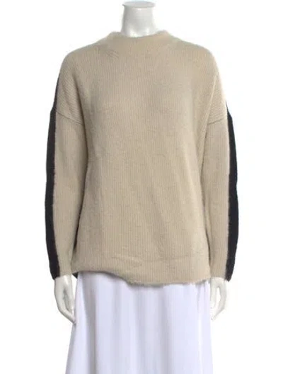 Pre-owned Uma Wang Crew Neck Sweater In Black