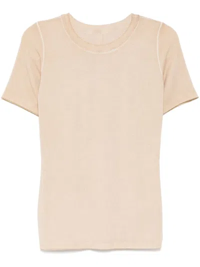 Uma Wang Crew Neck Top In Brown