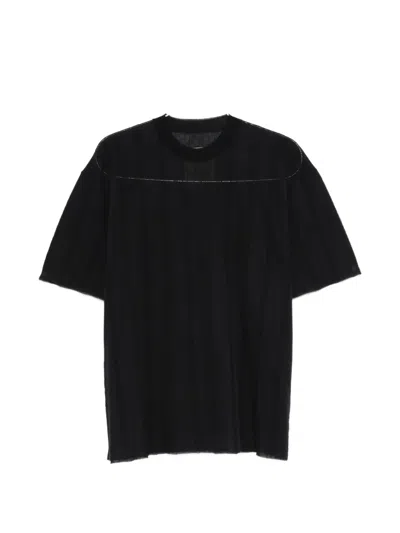 Uma Wang Crew-neck T-shirt In Black