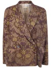Uma Wang Jacket Wool In Brown