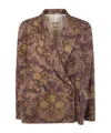Uma Wang Jacket Wool In Animal Print